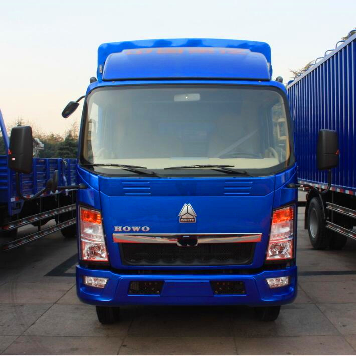 中国重汽HOWO 悍将 102马力 3.85米排半仓栅轻卡3