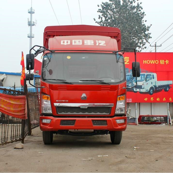 中国重汽HOWO 悍将 115马力 4.2米单排仓栅式轻卡1