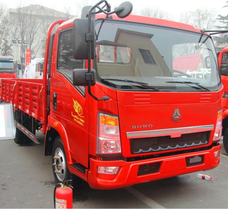 中国重汽HOWO 悍将 117马力 4.2米单排栏板轻卡(蓝牌十吨王)9